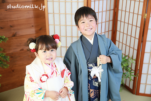 3歳と5歳の七五三撮影【七五三早割やってます！】
